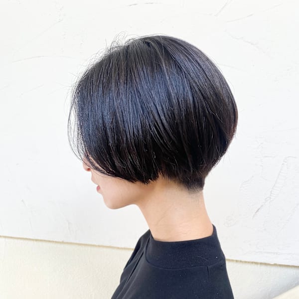 【morio成増/一戸】大人かわいい刈り上げ丸みショート