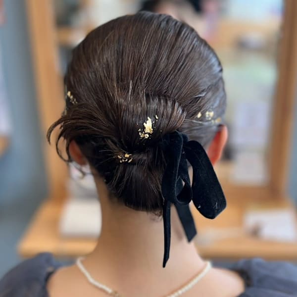 【MICHI 富田店 芦田結加】カチモリ お呼ばれヘア