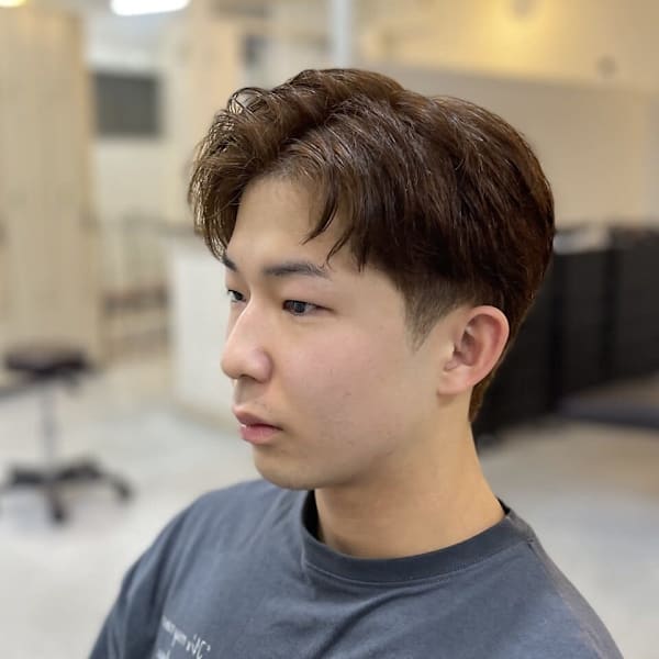 20代30代40代◎流行スーツ短髪ツーブロ刈り上げショートヘ