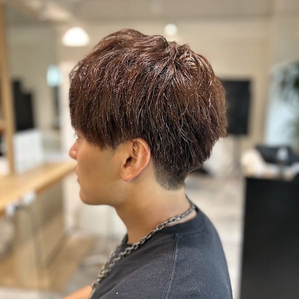 MEN'S HAIRアッシュブラックベージュカラー