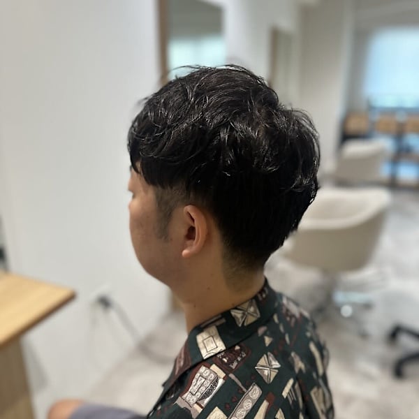 MEN'S HAIR 20代30代◎イメチェンブルーブラッ