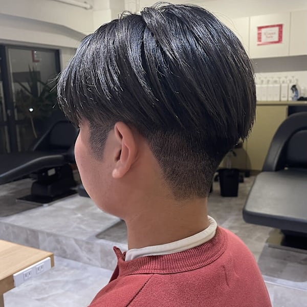 【soy-kufu】MEN'S HAIRアッシュネイビーショ