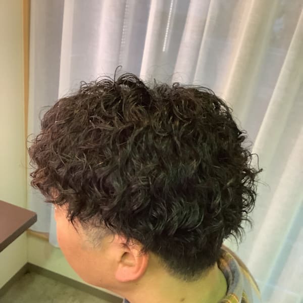 スパイラルパーマ