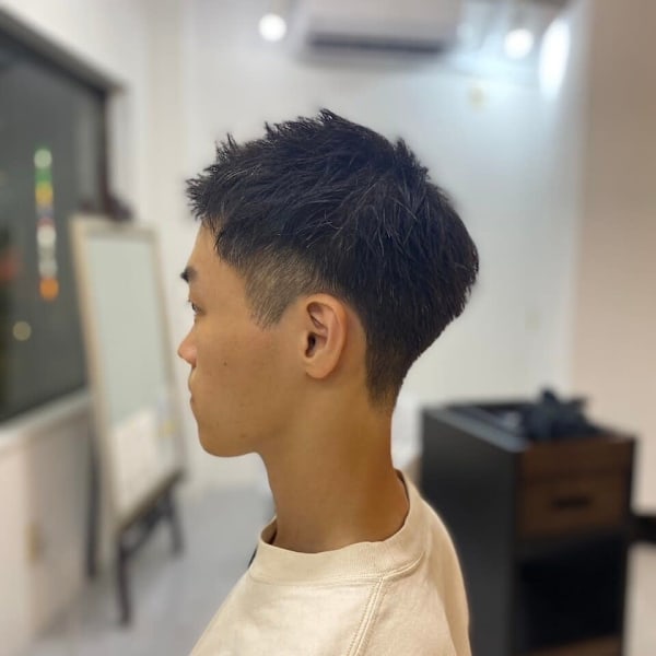 20代30代40代◎ブルージュセンターパート韓国メンズカット