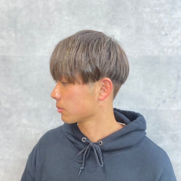 20代30代40代◎MEN'SHAIRブルージュ韓国マッシュ
