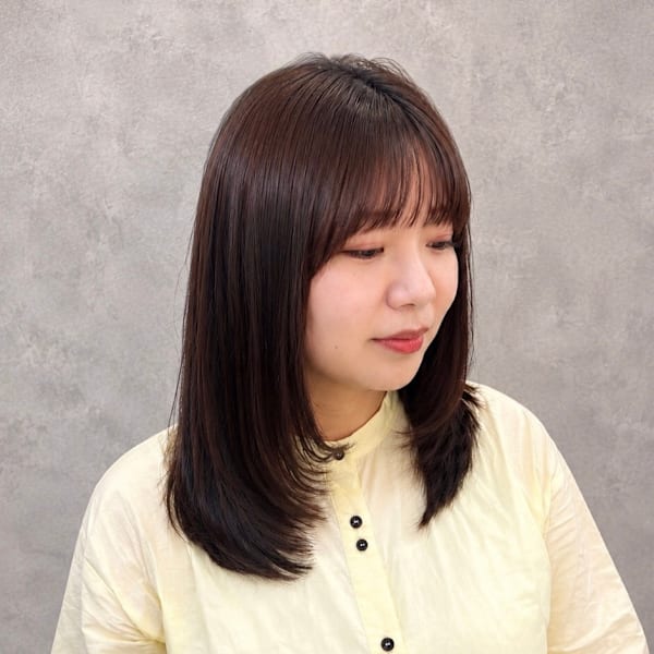 扱いやすさ◎大人の艶レイヤーロング♪