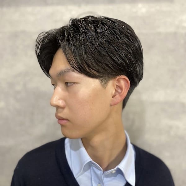 20代30代40代◎似合わせカットブルーブラックフェザーパー