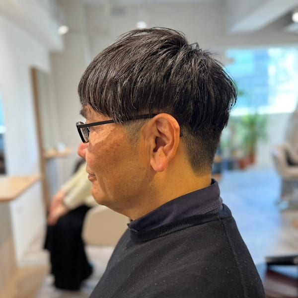 20代30代40代◎似合わせカットブルーブラックフェザーパー