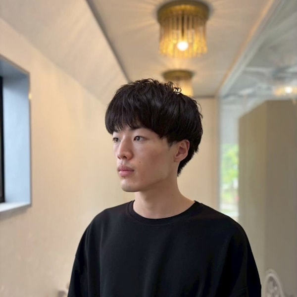 20代30代40代◎似合わせカットブルーブラックサーフカール