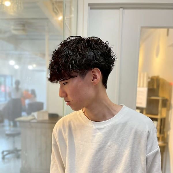20代30代40代◎似合わせカットブルーブラックサーフカール