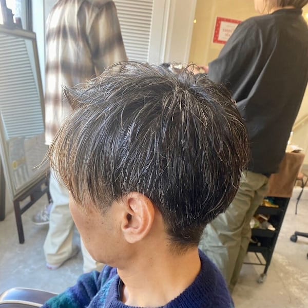 【soy-kufu】MEN'S HAIRグレーベージュマッシ