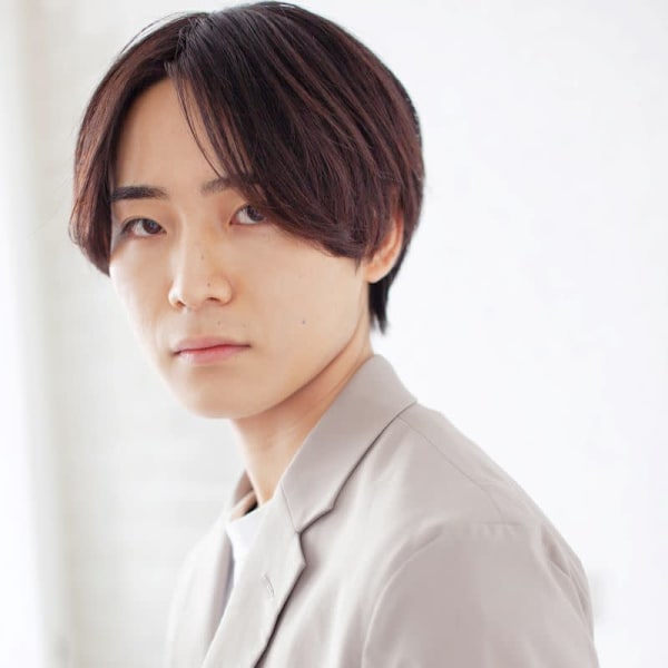 大人センターパートショート