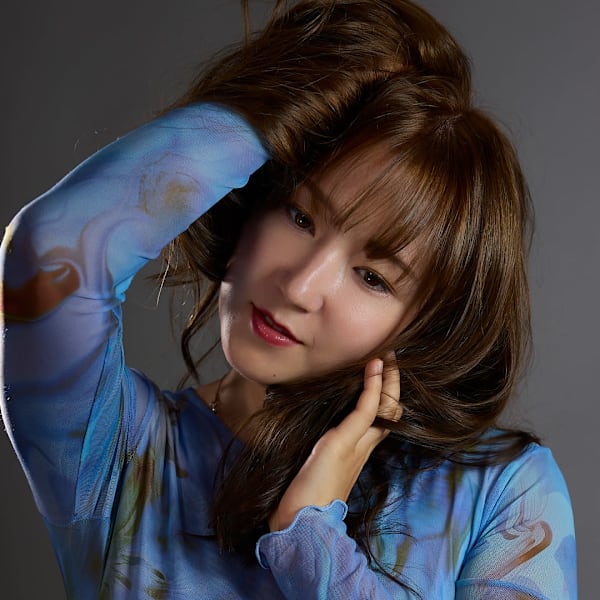 Linen Air 大人可愛い顔周りレイヤーベージュ