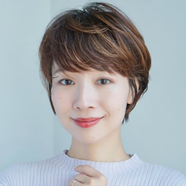 前下がりショート・ボブ/絶壁解消/前髪あり/40代/30代