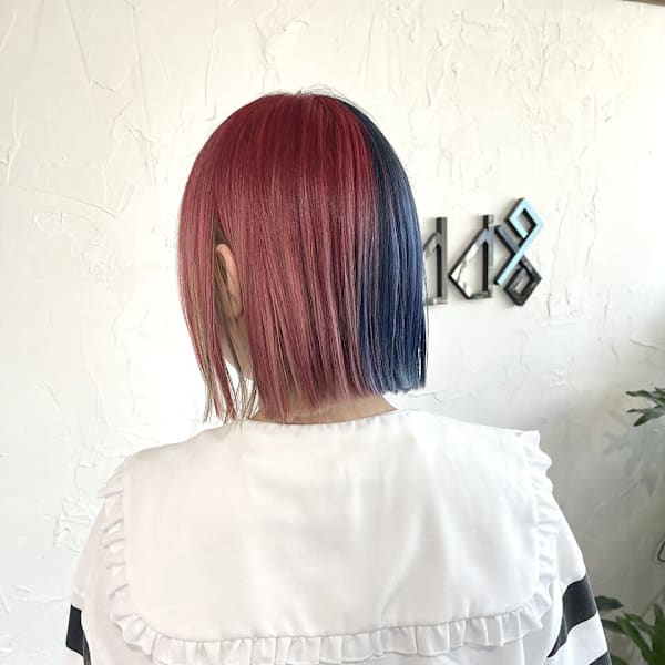 伊勢崎市　美容室　デザインカラー　Add9