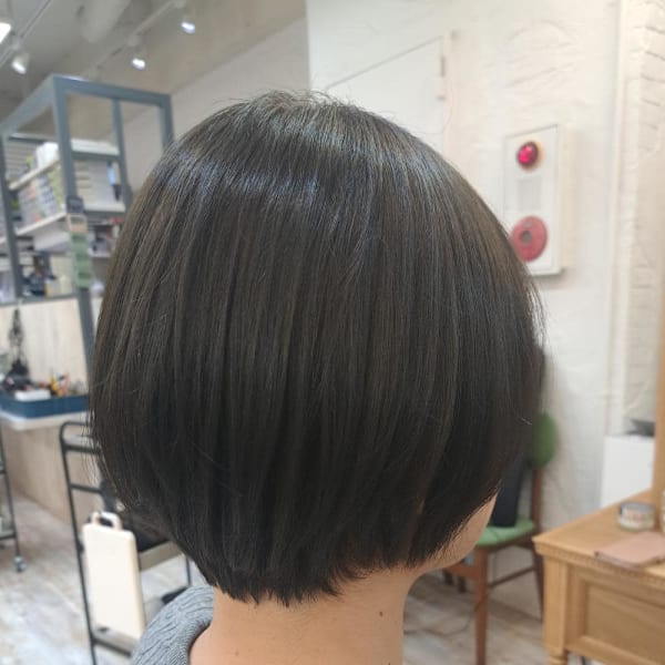 丸みショート|latte hair lemie