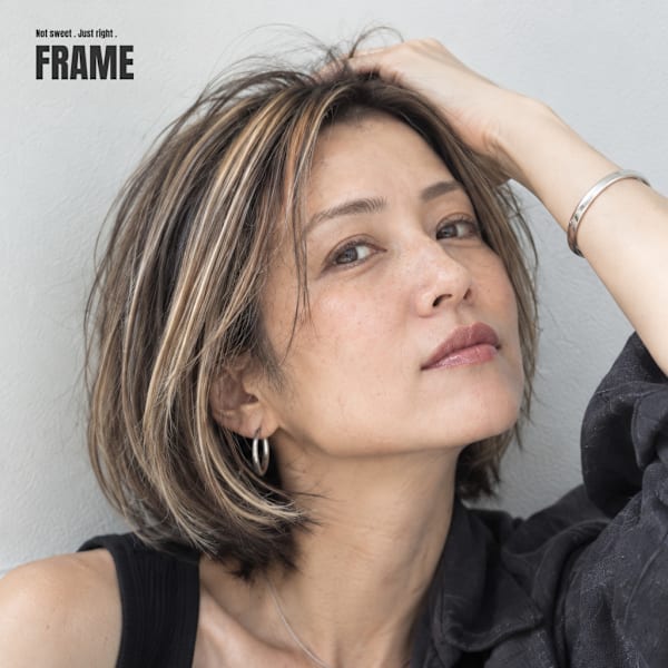 FRAME GREY BLEND|白髪を活かすハイライト