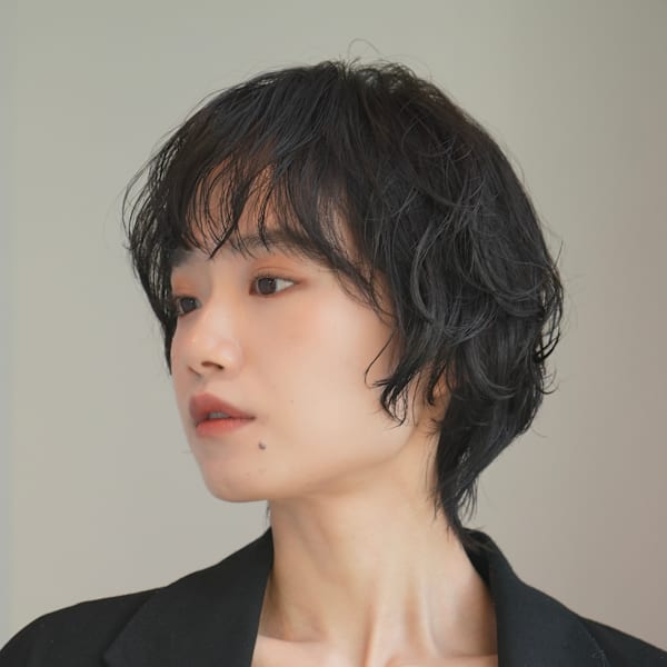 ショート・ボブ/絶壁解消/前髪あり/20代/30代/丸顔|INCEPTION GINZA 銀座