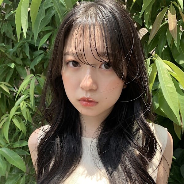 透明感カラー 髪質改善ストレートレイヤー 韓国風ヘア 20代