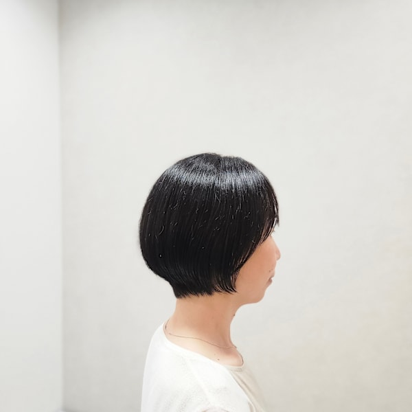 ショートは誰でも似合う♪骨格に合わせた大人ショートボブ