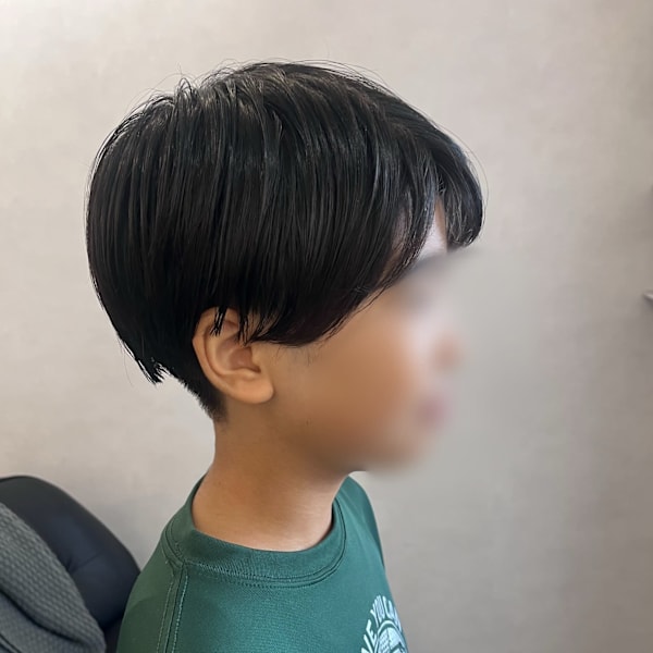 小学生男の子カット／キッズマッシュで清潔感