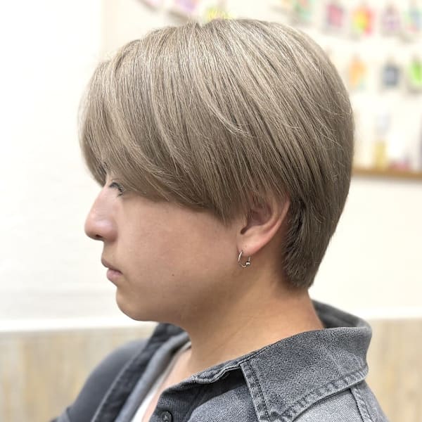 東林間 ホワイトベージュセンターパート