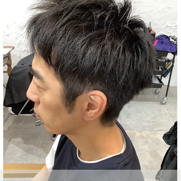 ≪お客様スタイル≫ メンズカラーカット