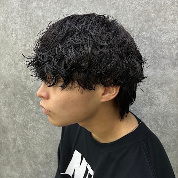 シャドウパーマ/海外風パーマ/大きなカール/ゆるふわパーマ/