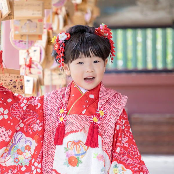 七五三 3歳女児着付けセット