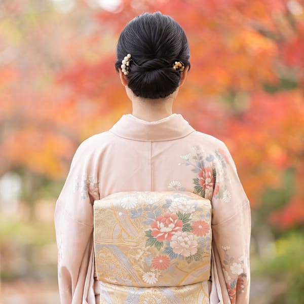 七五三/お宮参り/訪問着に♪上品和装シニヨンヘアセット