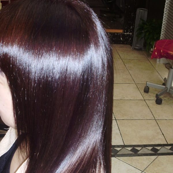 電子トリートメントカラー+炭酸ヘッドスパ(マッサージ無)|縮毛矯正 M3D 美容室RISE