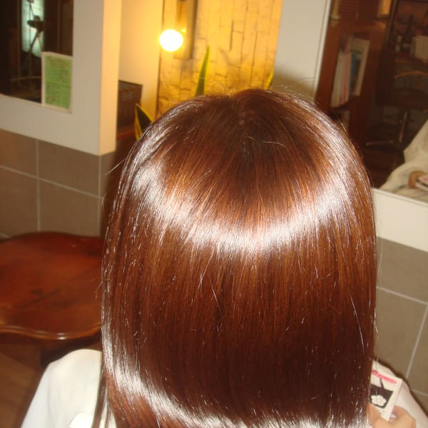 カラー+プリンセス・ティアラトリートメント★M3Dに次ぐ第二のトリートメント!乾すだけで憧れの艶髪♪|beauche