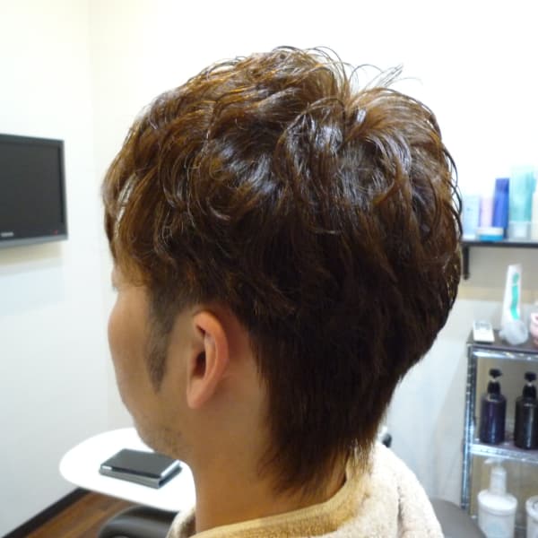 【メンズ限定!】カット&パーマ&カラー|STELLA