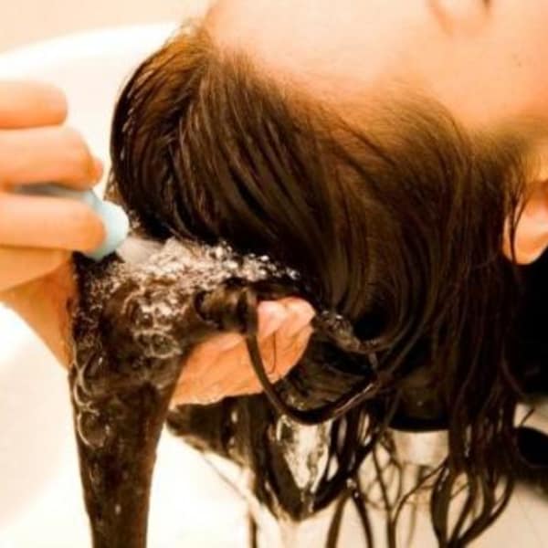 炭酸ヘッドスパ￥1800で|fange of hair