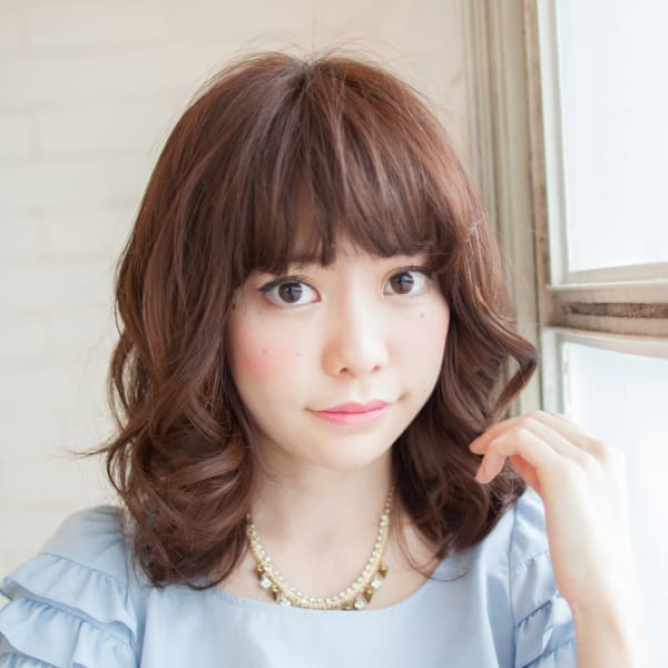 大人可愛い無造作カール♪|Hair Resort L´avenir
