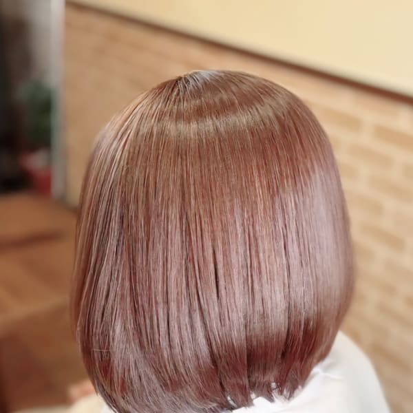 ♦上質カラーの種類が豊富 ロング料金なし♦高品質な薬剤と高い技術でパーマや縮毛矯正との同日施術も安心|Studio M’s 稲毛店