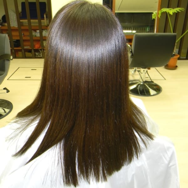 【自然な仕上がり♪】縮毛矯正＋カット＋トリートメント　◆￥12,960◆|Koco hair