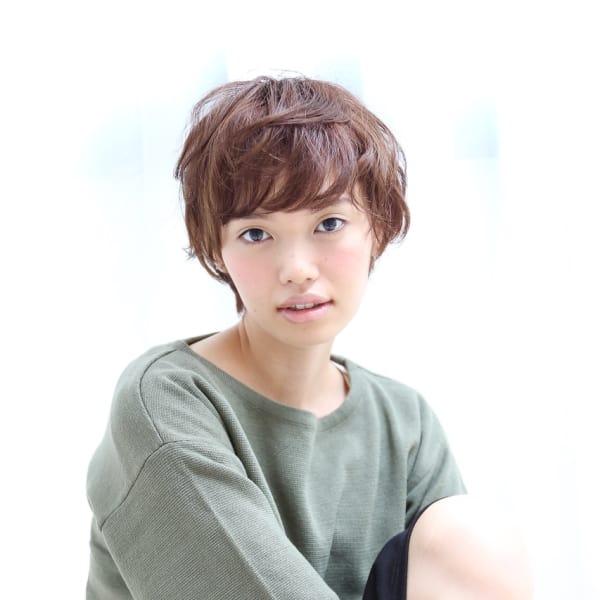 【カット+パーマ+トリートメント+炭酸泉¥9980】でお洒落に可愛く変身☆|liberate