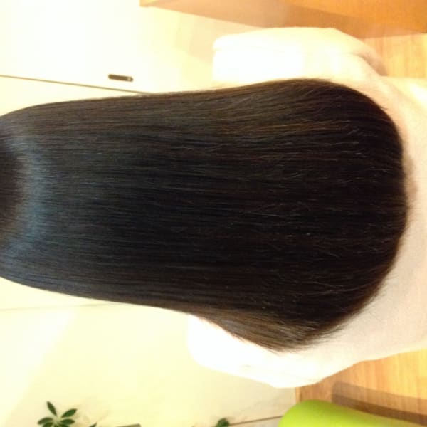 湿熱アイロン縮毛矯正|DECIDE