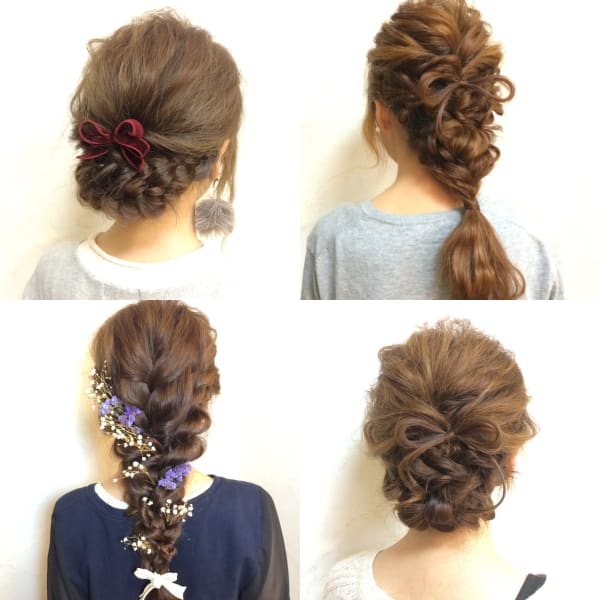 【期待以上に可愛く】ヘアアレンジプラン♪ ¥3300（税込）|elf