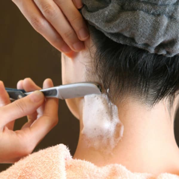 シェービングがオススメ!|ヘアサロン大野 大阪ヒルトンホテル店