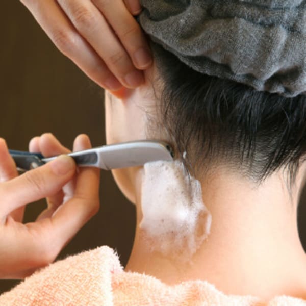 シェービングでつるつる素肌♪|ヘアサロン大野 ホテルニューオータニ ザ・メイン店