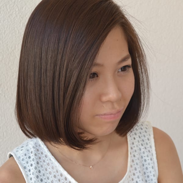 オリジナルのコラーゲンカラーが大人気★潤い・コシ・ツヤを与えて-５歳の印象|Duex Style 三国ヶ丘店