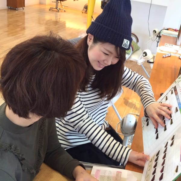 アナタのためだけの特別な提案&アドバイスシートで毎日HAPPY☆|HAIR-SAKURA peace