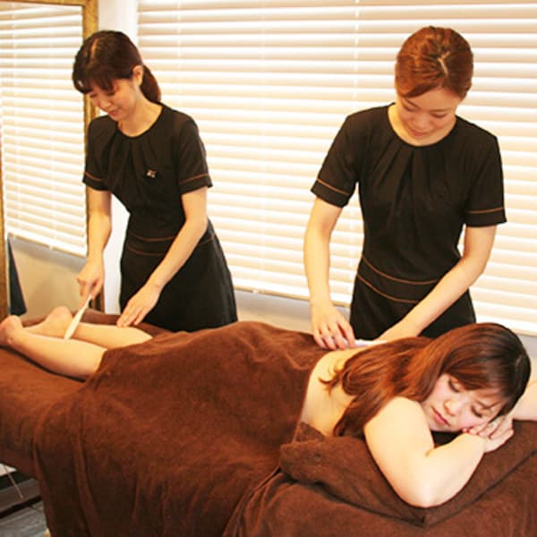 全身脱毛はスタッフ2人で対応だからスピーディー♪|美肌脱毛&光エステ 芦屋micolla