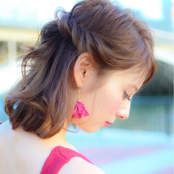 大切な日はプロの技でより華やかに可愛く☆デート・女子会…普段使いもOK!!|trico 心斎橋店