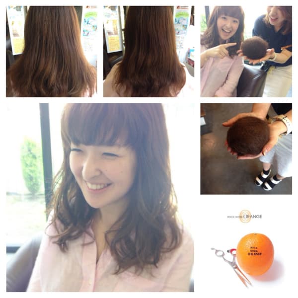 【他店にはマネの出来ないこだわりのカット☆】カット＋フレンチカットグラン ￥5,400|rock work ORANGE