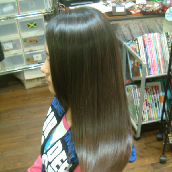 色持ち抜群☆色艶のいいサラサラヘアー♪|アシッド ハウス