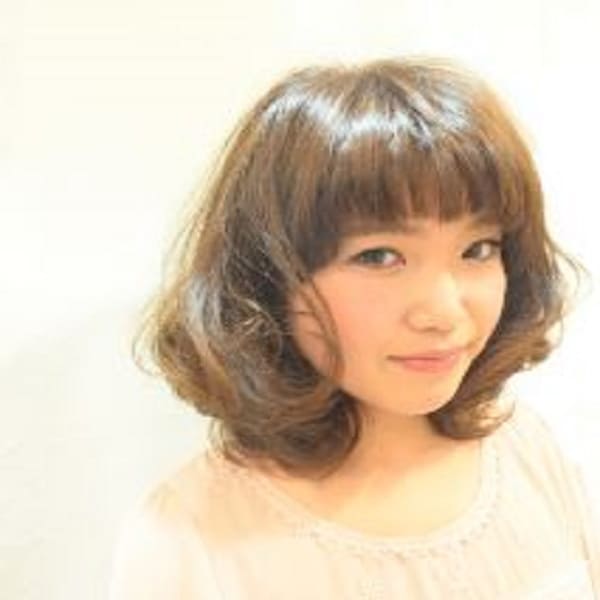 髪、肌にやさしいナチュラルハーブエキス配合カラー+カット ¥7700|hair&make imus