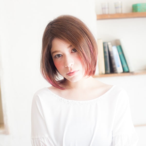 ふわりと揺れたときの色合いが違うカラー♪|hair ARKS 上大岡店